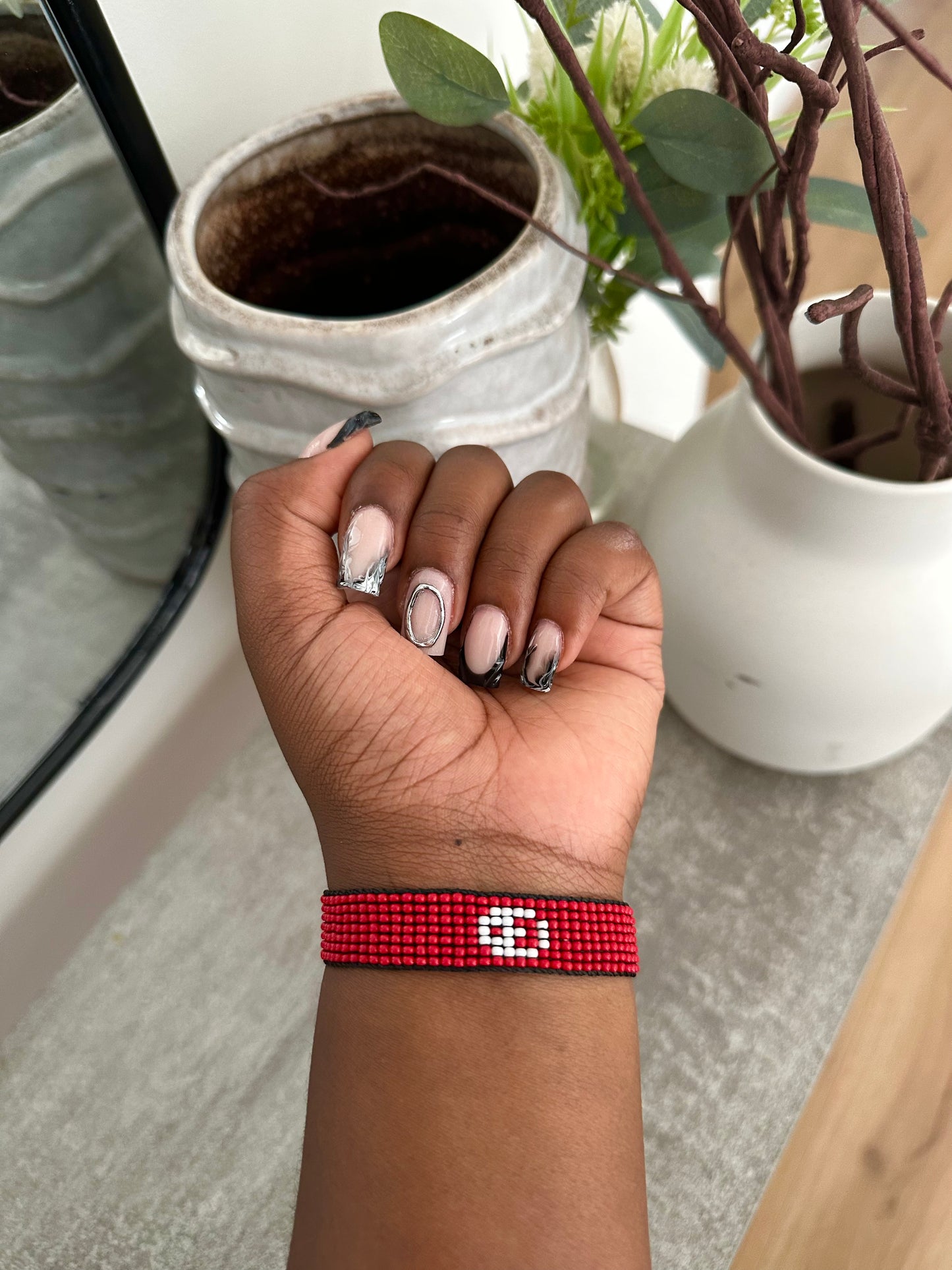 Tunisia - Adjustable Flag Bracelet