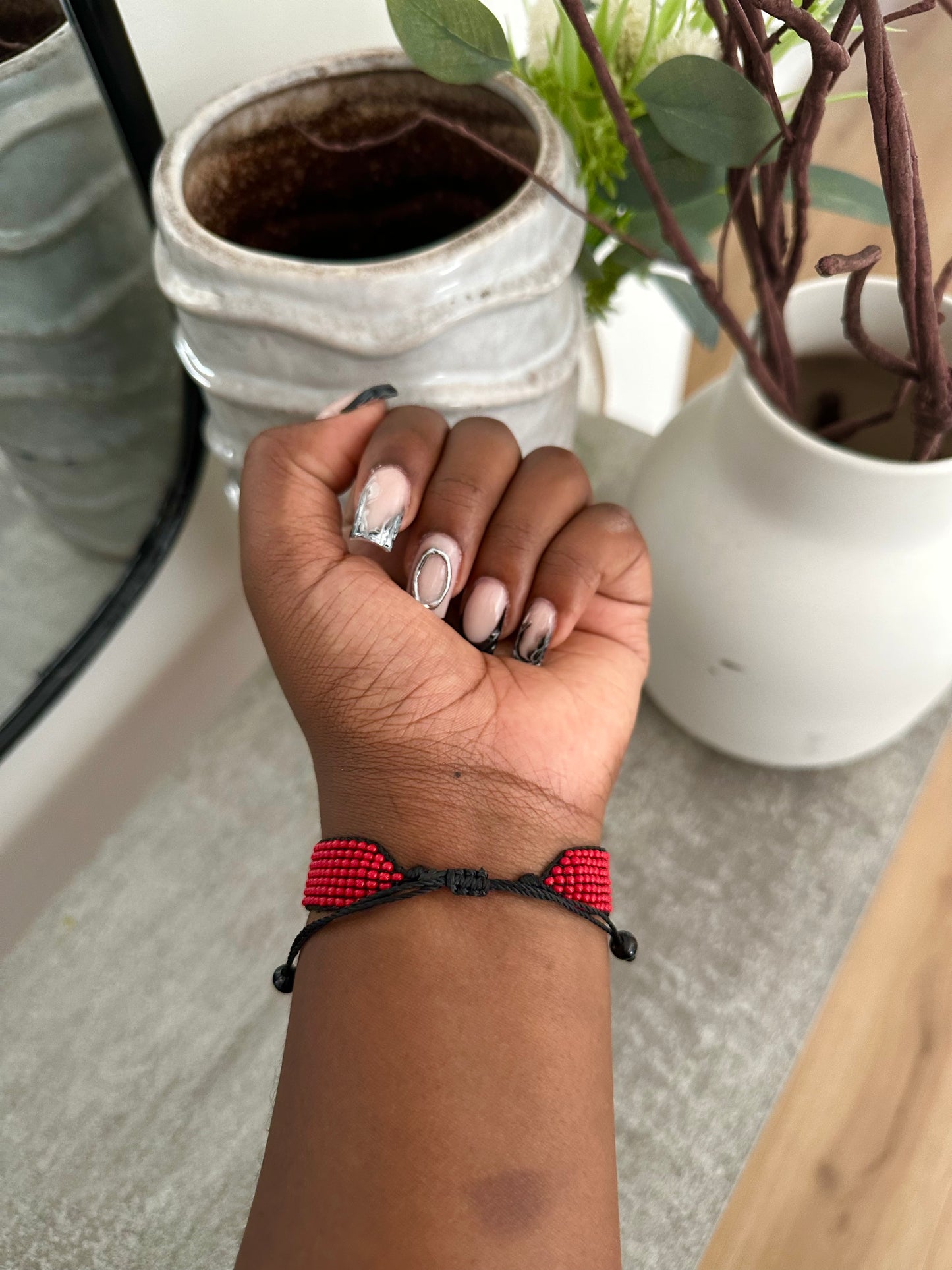 Tunisia - Adjustable Flag Bracelet