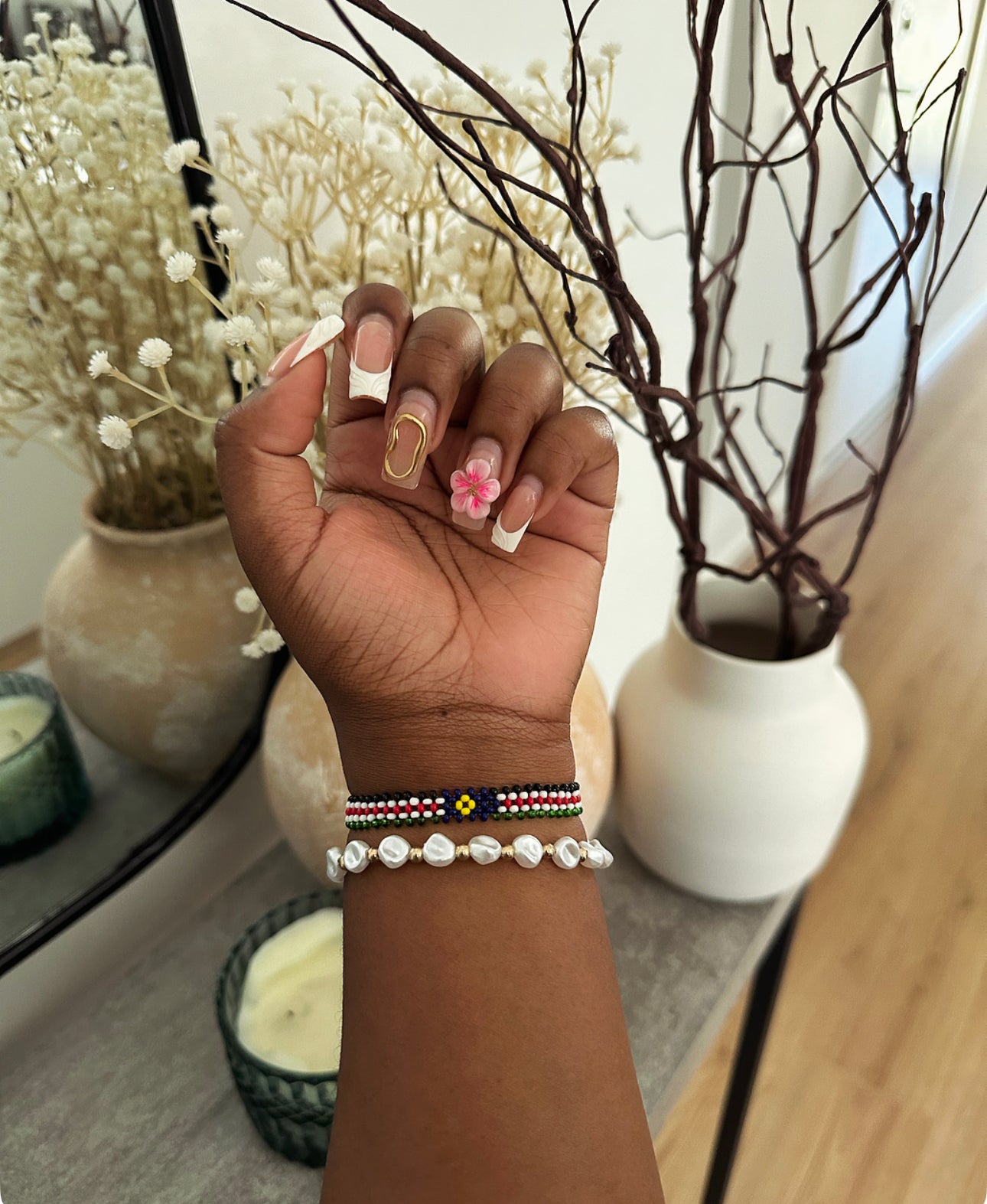 South Sudan - Slim Beaded Bracelet