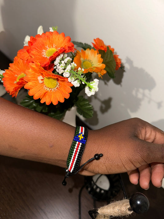 South Sudan - Adjustable Flag Bracelet
