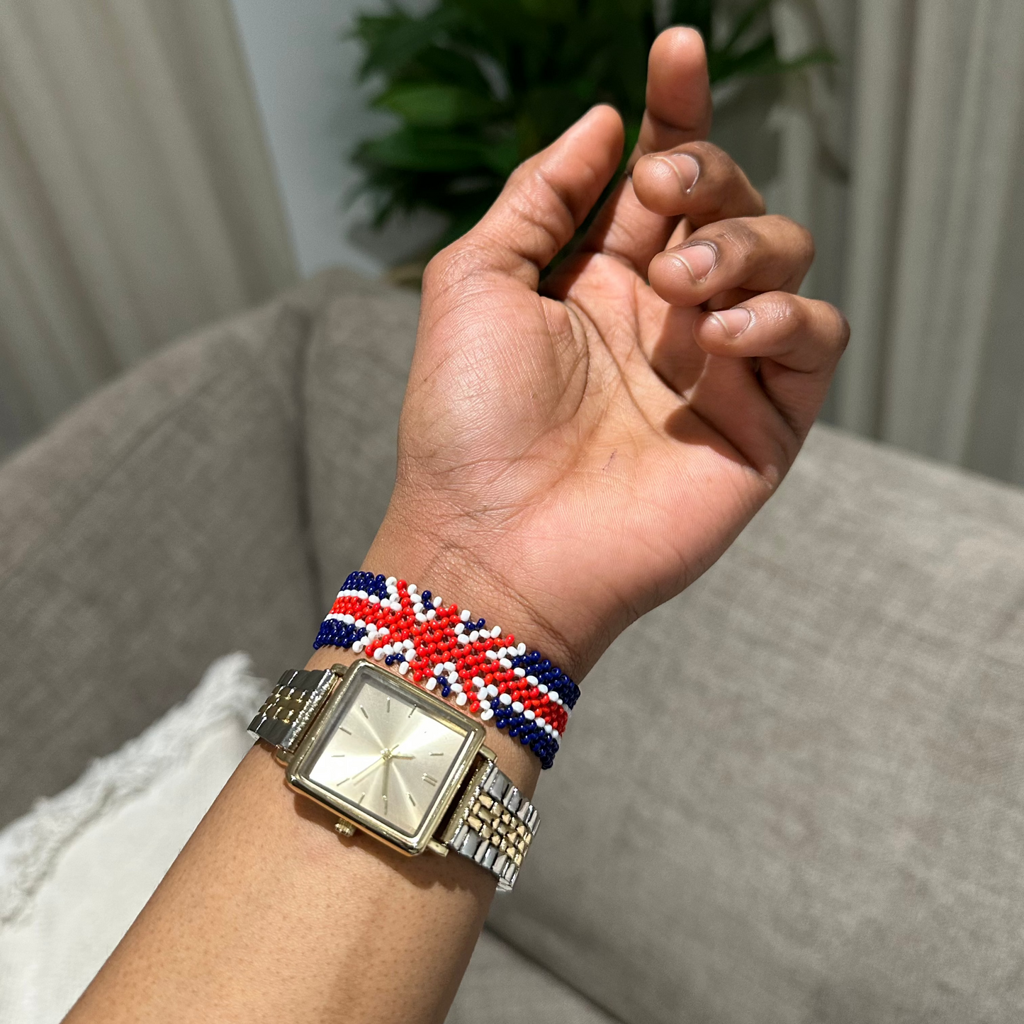 United Kingdom - Beaded Bracelet