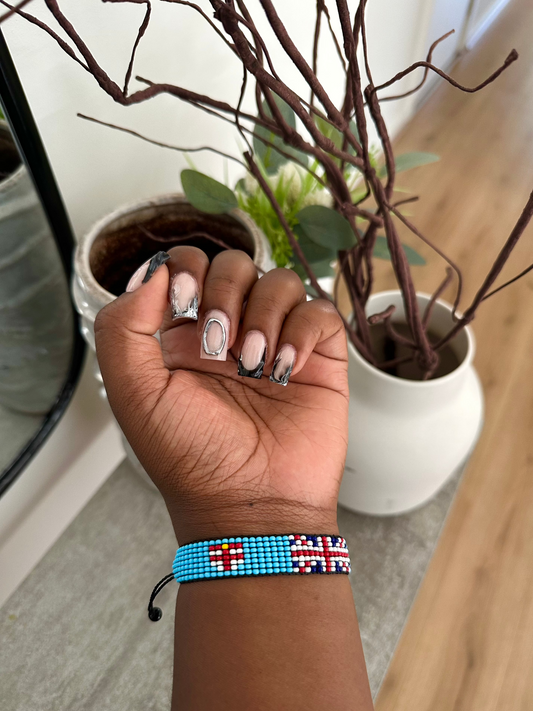 Fiji - Adjustable Flag Bracelet