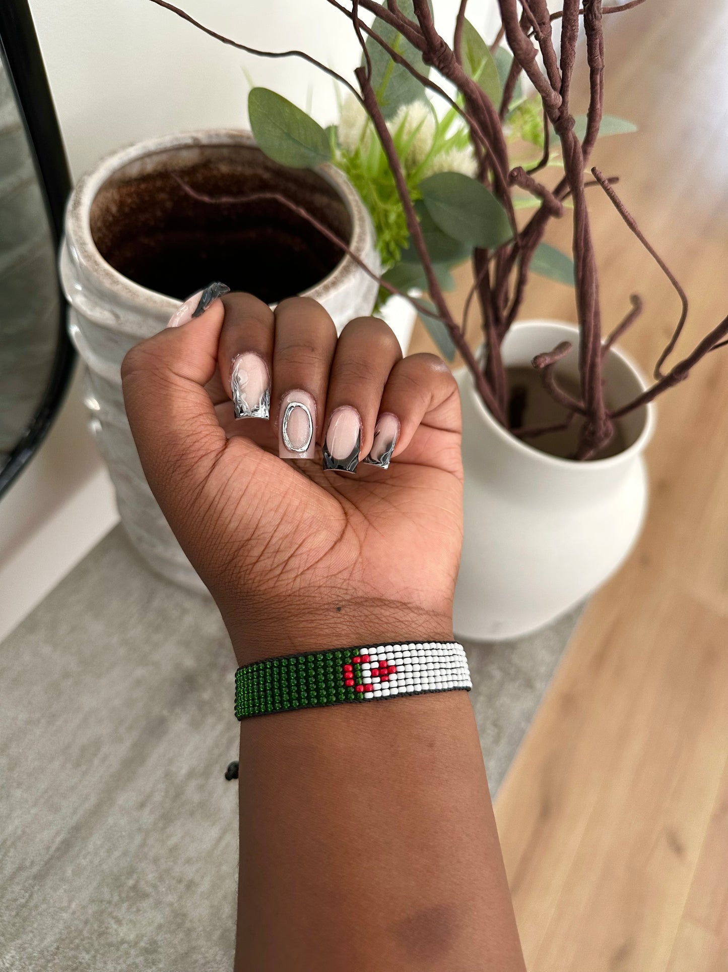 Algeria - Adjustable Flag Bracelet