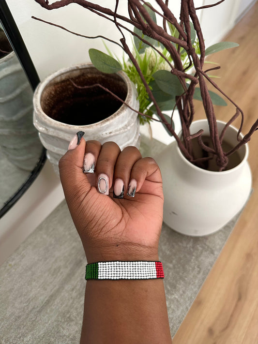 Italy  - Adjustable Flag Bracelet