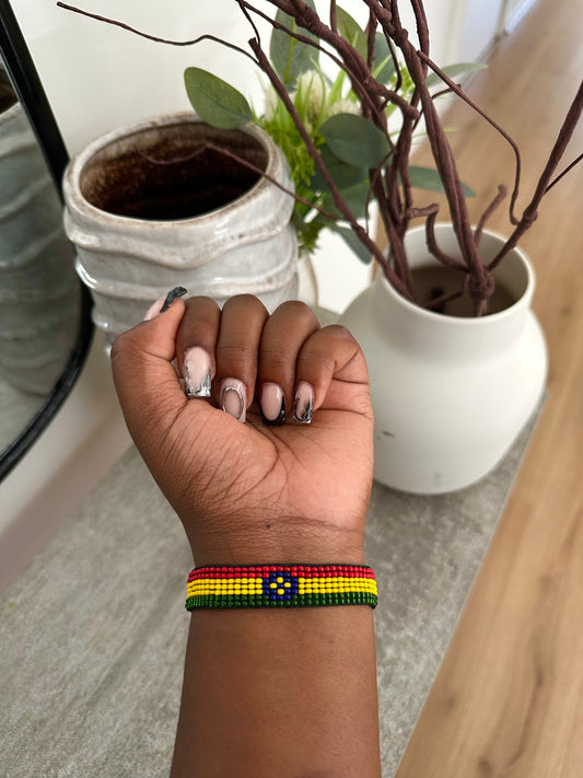 Ethiopia  - Adjustable Flag Bracelet