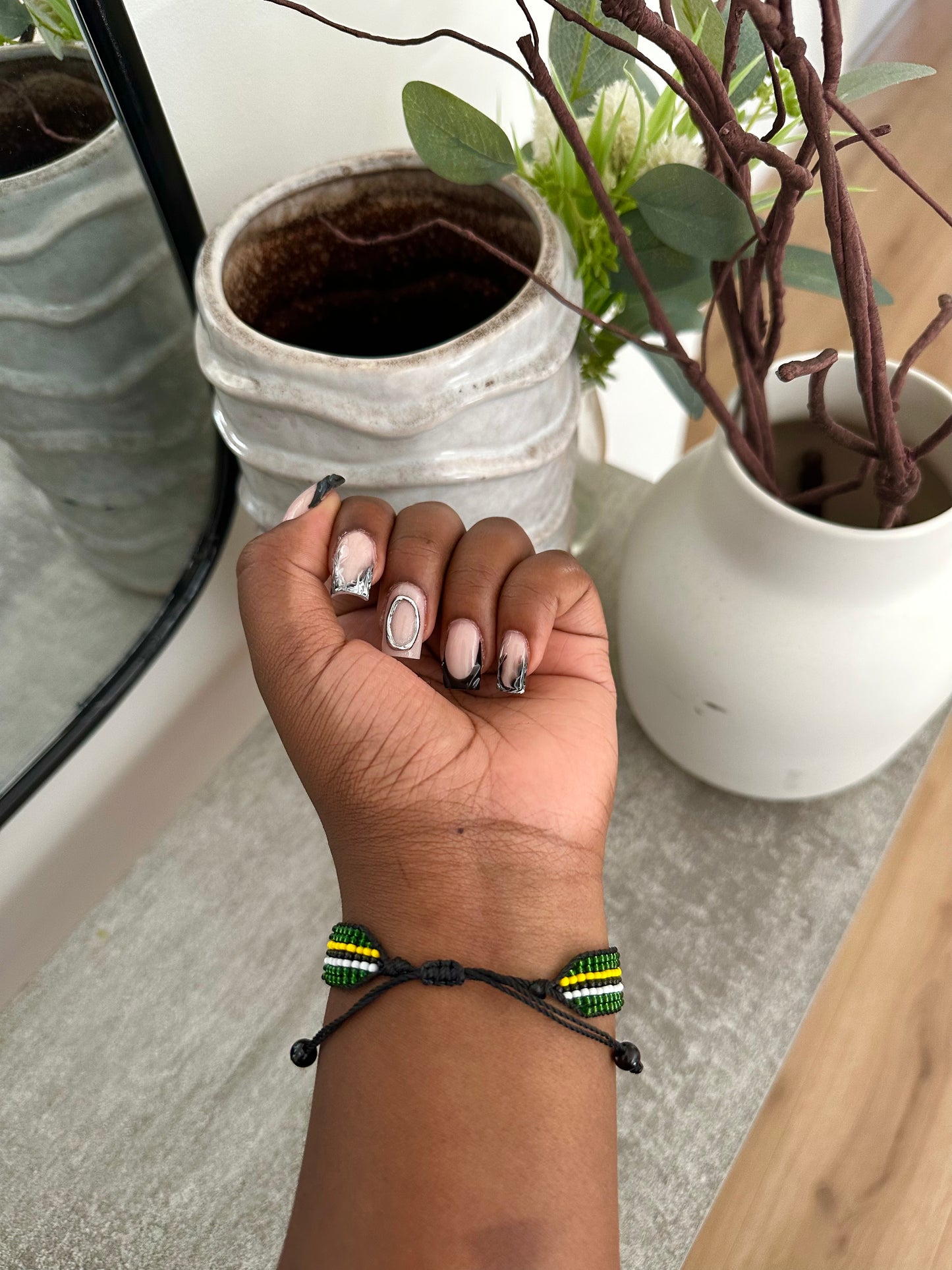 Dominica  - Adjustable Flag Bracelet