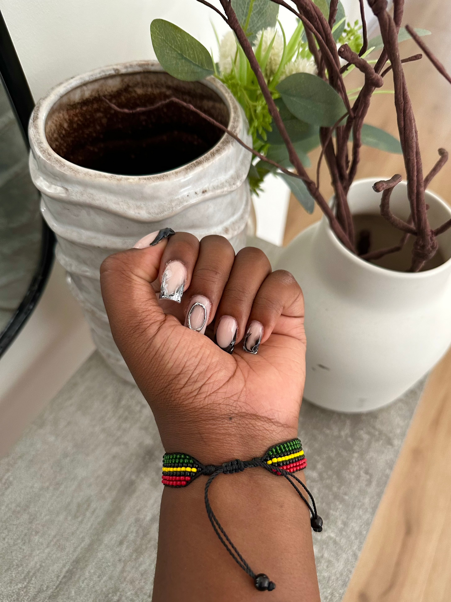 Vanuatu - Adjustable Flag Bracelet