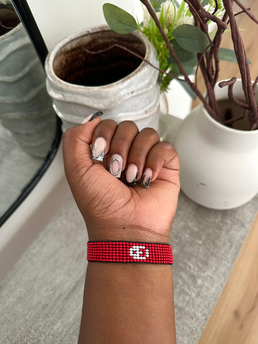 Tunisia - Adjustable Flag Bracelet