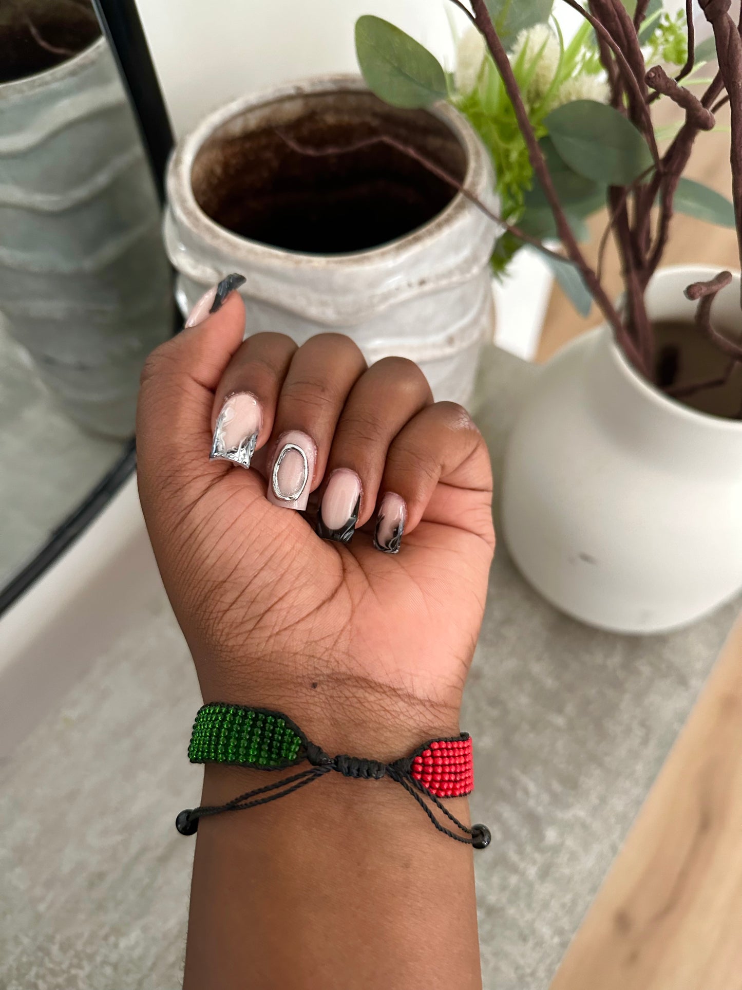 Guinea - Adjustable Flag Bracelet