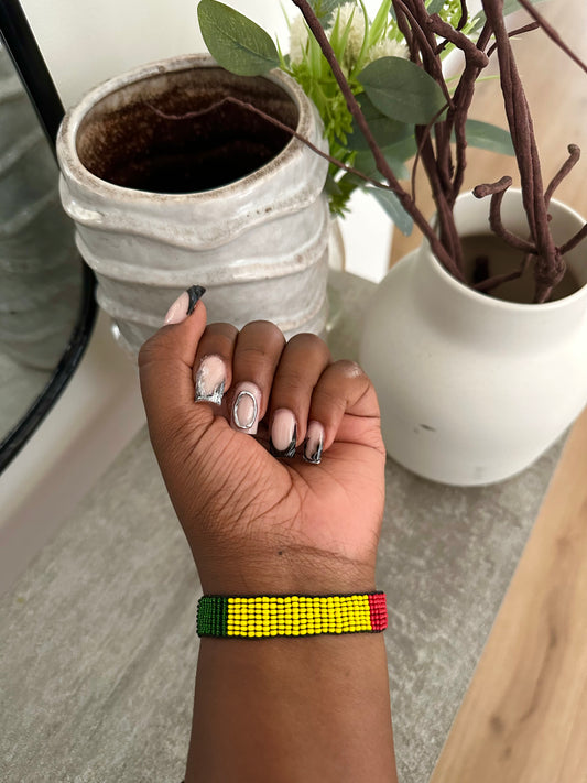 Mali - Adjustable Flag Bracelet