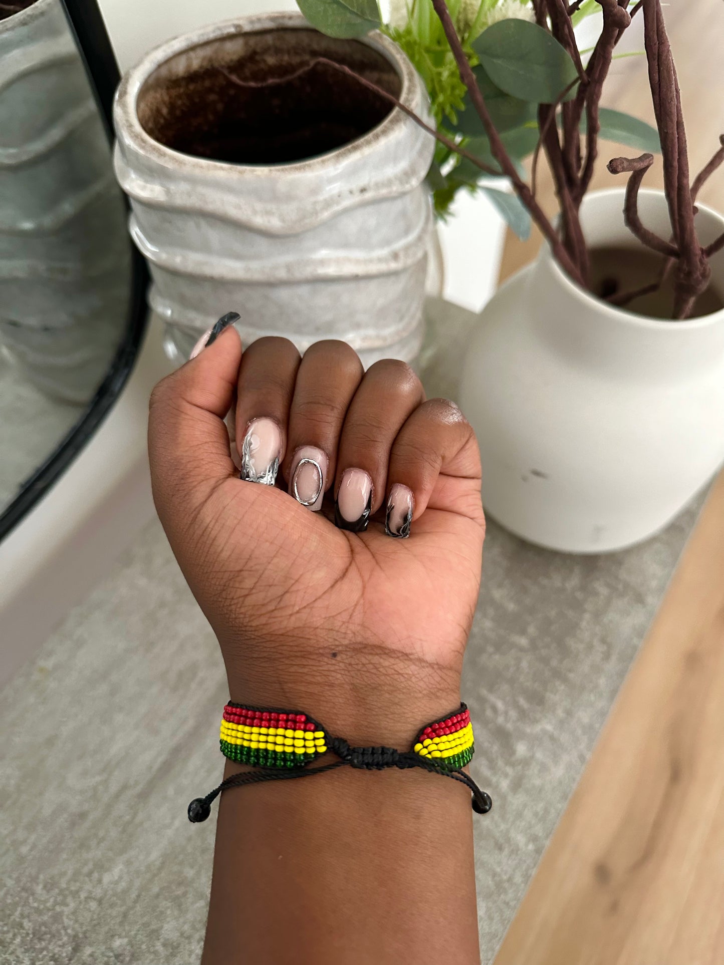 Ghana - Adjustable Flag Bracelet