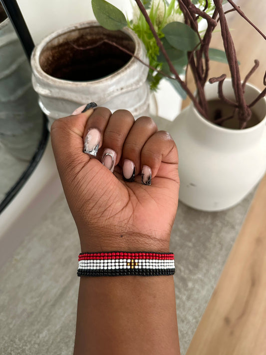 Egypt - Adjustable Flag Bracelet