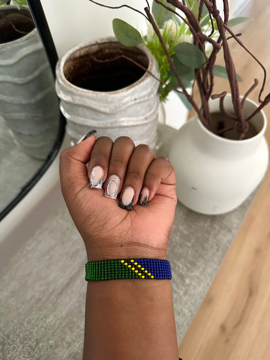 Tanzania - Adjustable Flag Bracelet