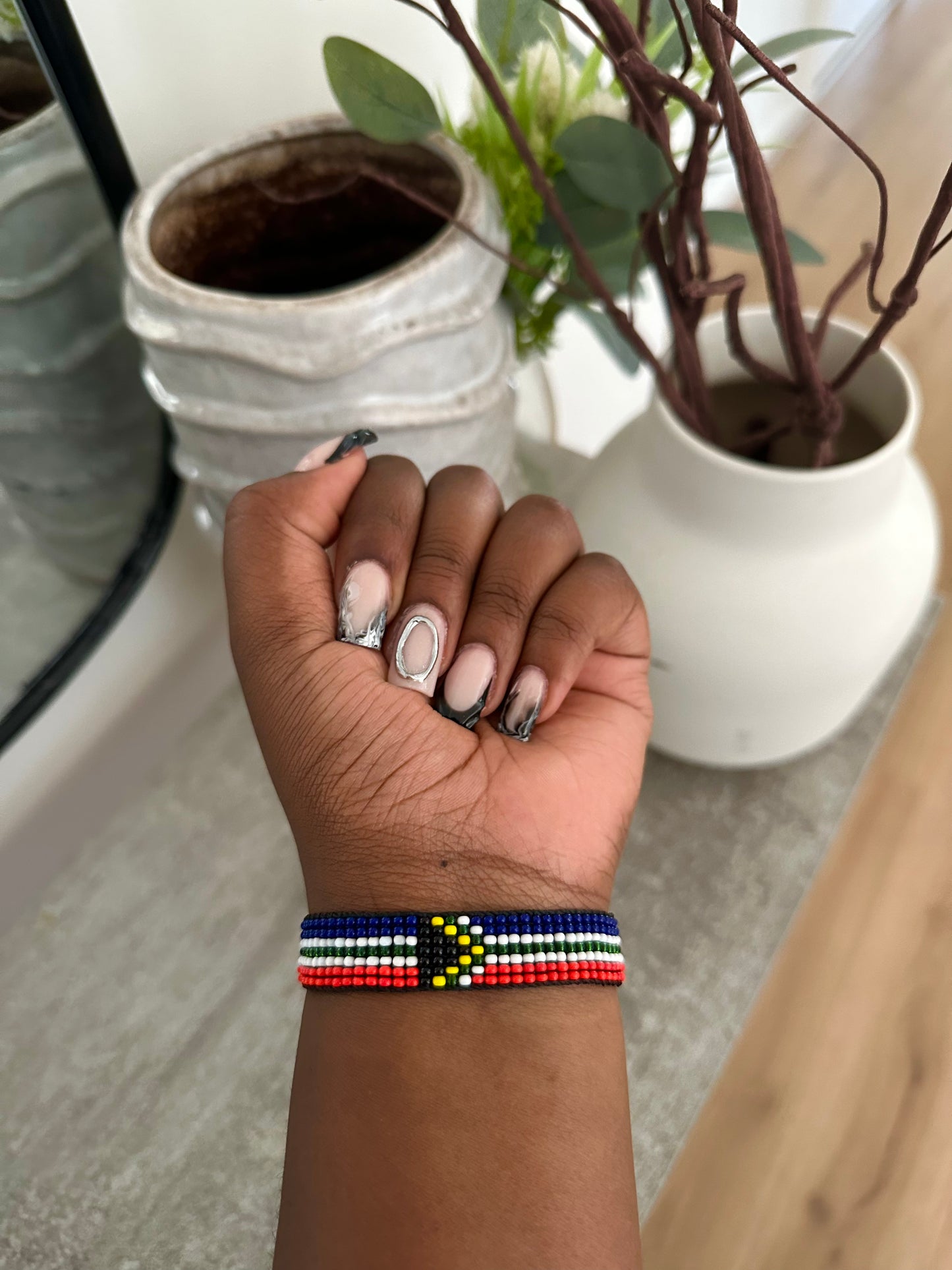 South Africa - Adjustable Flag Bracelet