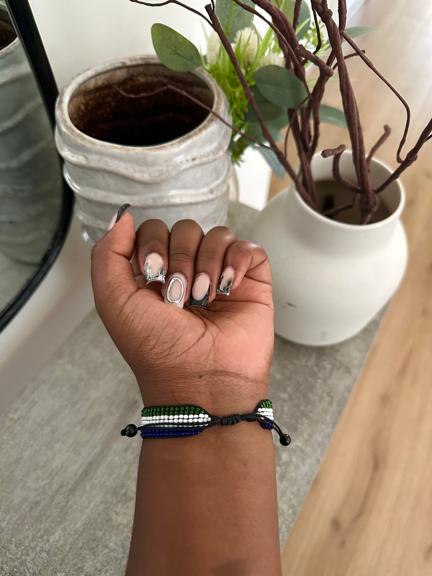 Sierra Leone - Adjustable Flag Bracelet