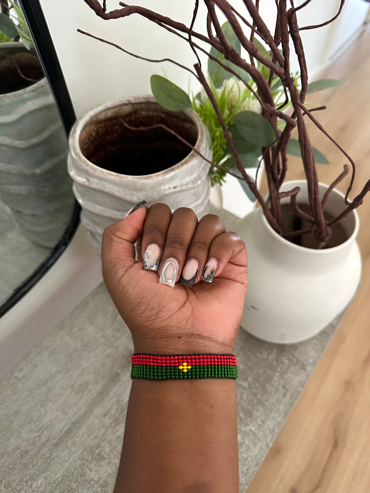 Burkina Faso - Adjustable Flag Bracelet