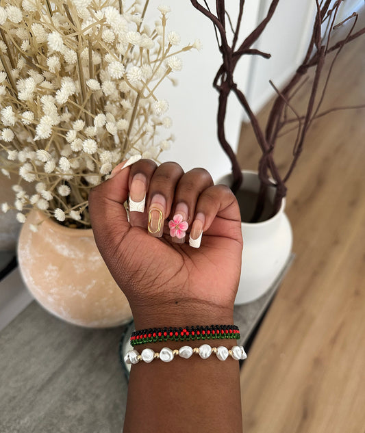 Malawi - Slim Beaded Bracelet