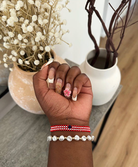 Liberia - Slim Beaded Bracelet
