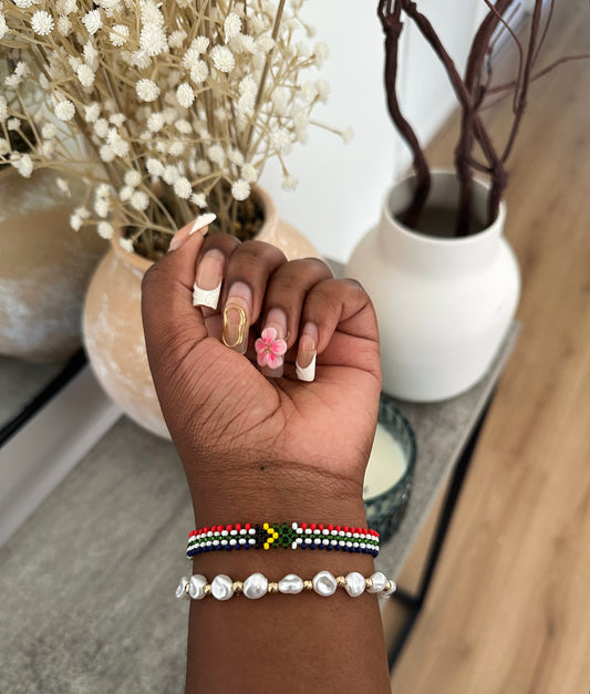South Africa - Slim Beaded Bracelet