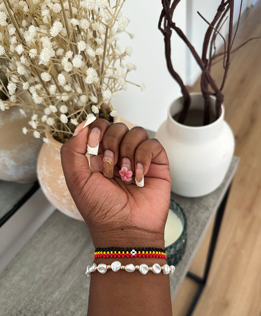 Uganda - Slim Beaded Bracelet