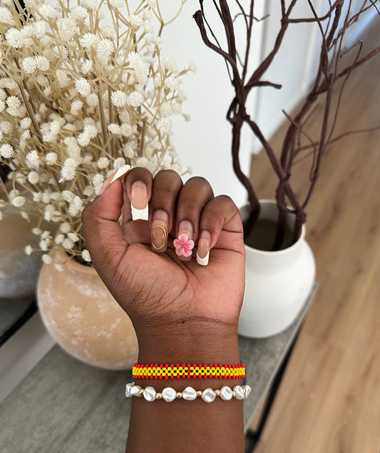 Spain - Slim Beaded Bracelet